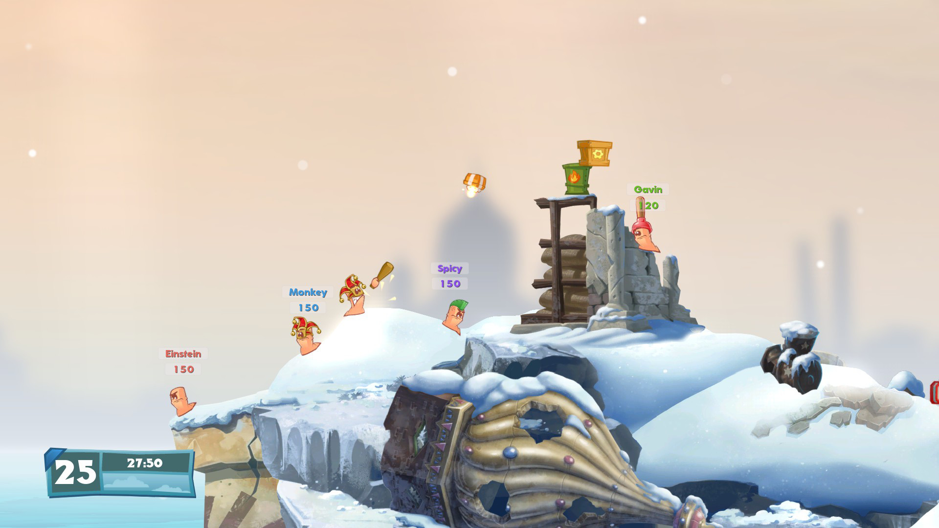 Скриншот-0 из игры Worms W.M.D