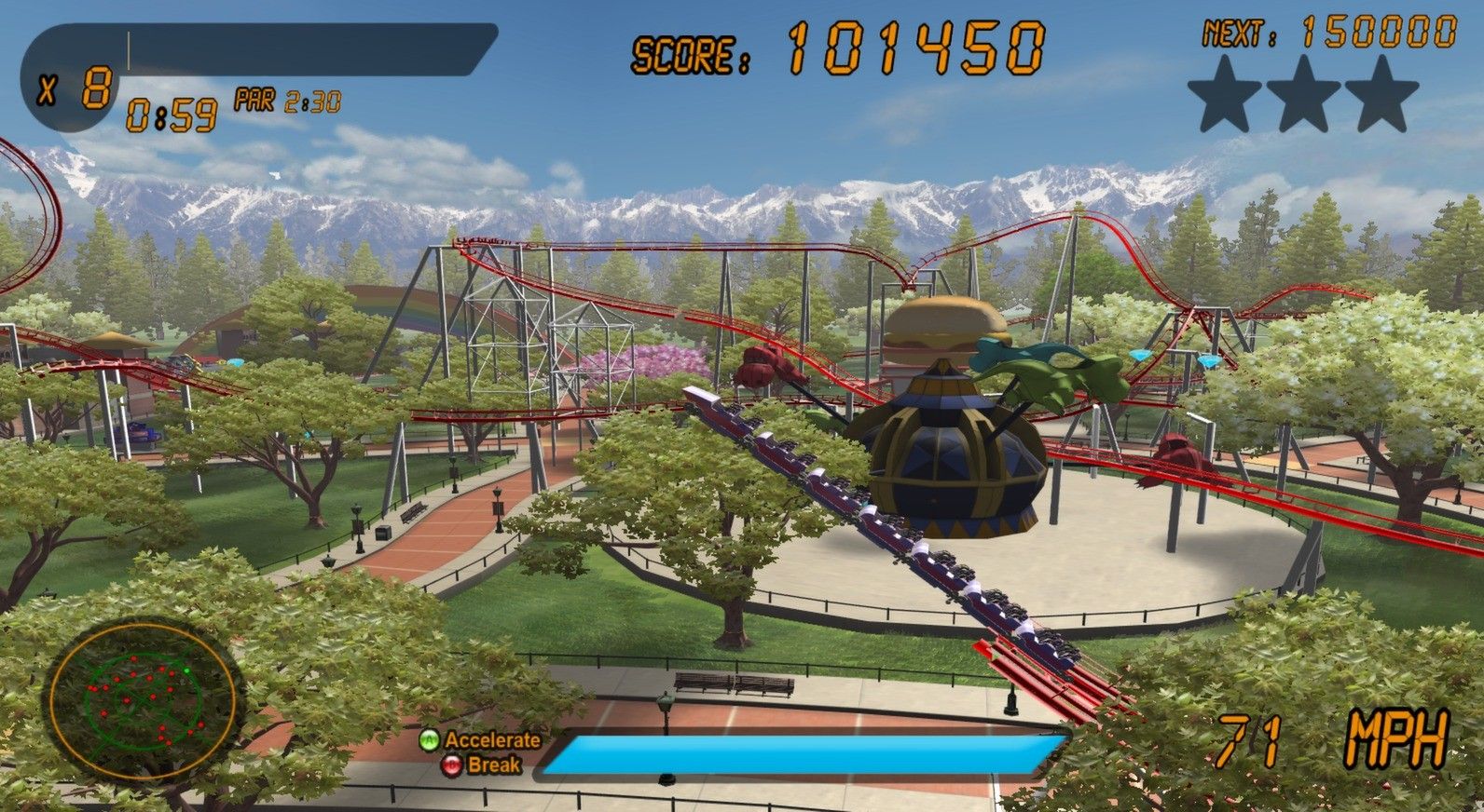 Скриншот-10 из игры Roller Coaster Rampage