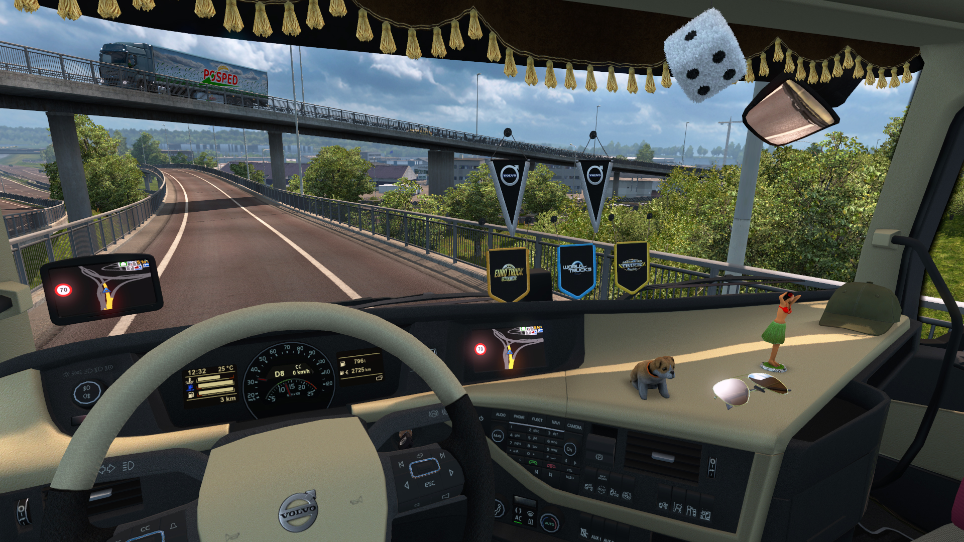 Скриншот-4 из игры Euro Truck Simulator 2 — Cabin Accessories