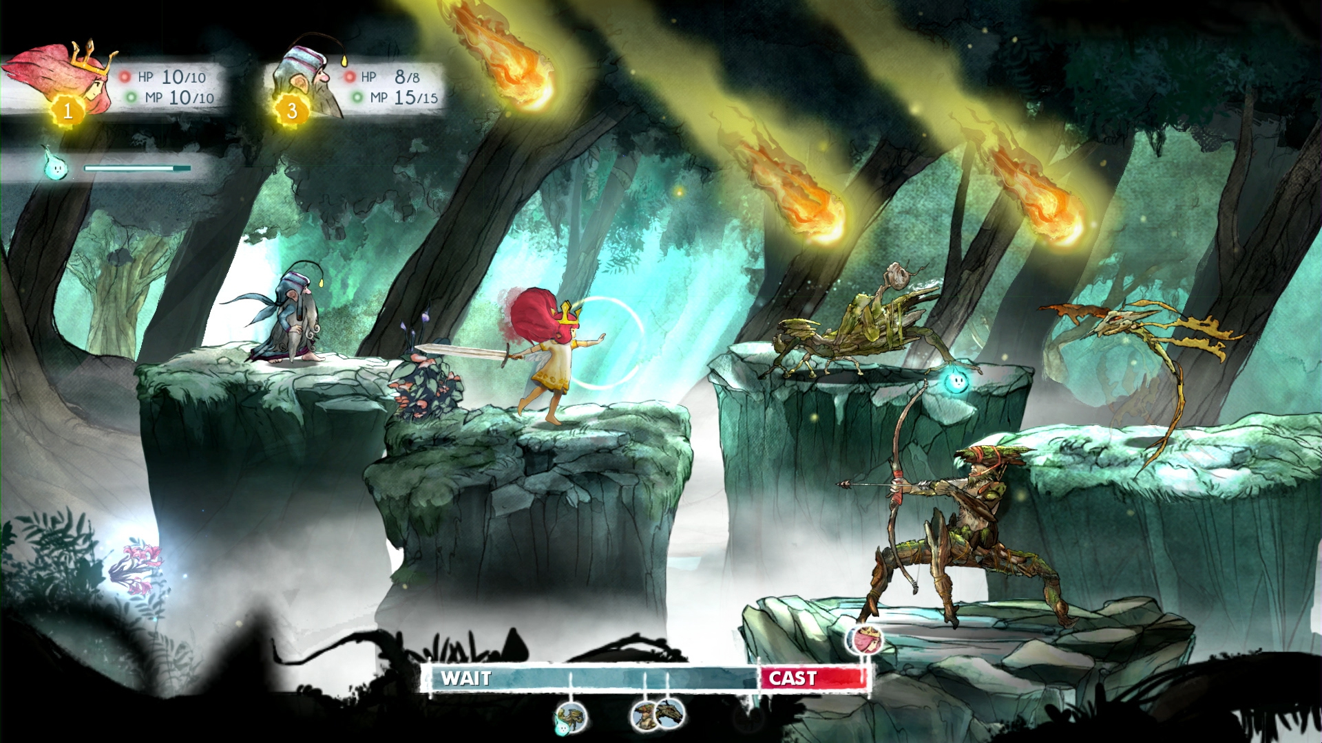 Скриншот-2 из игры Child of Light для PS4