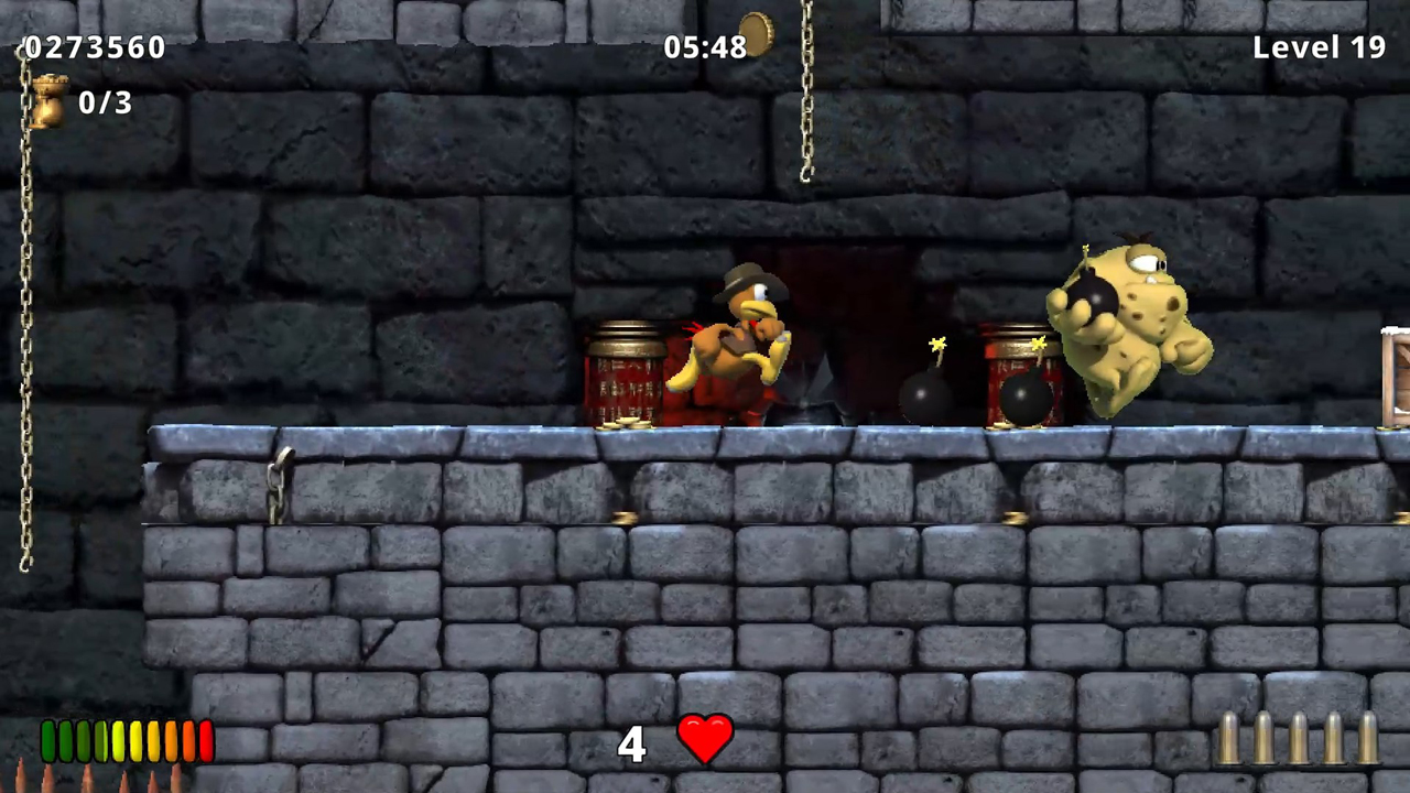Скриншот-0 из игры Crazy Chicken – Traps and Treasures 2 для PS5