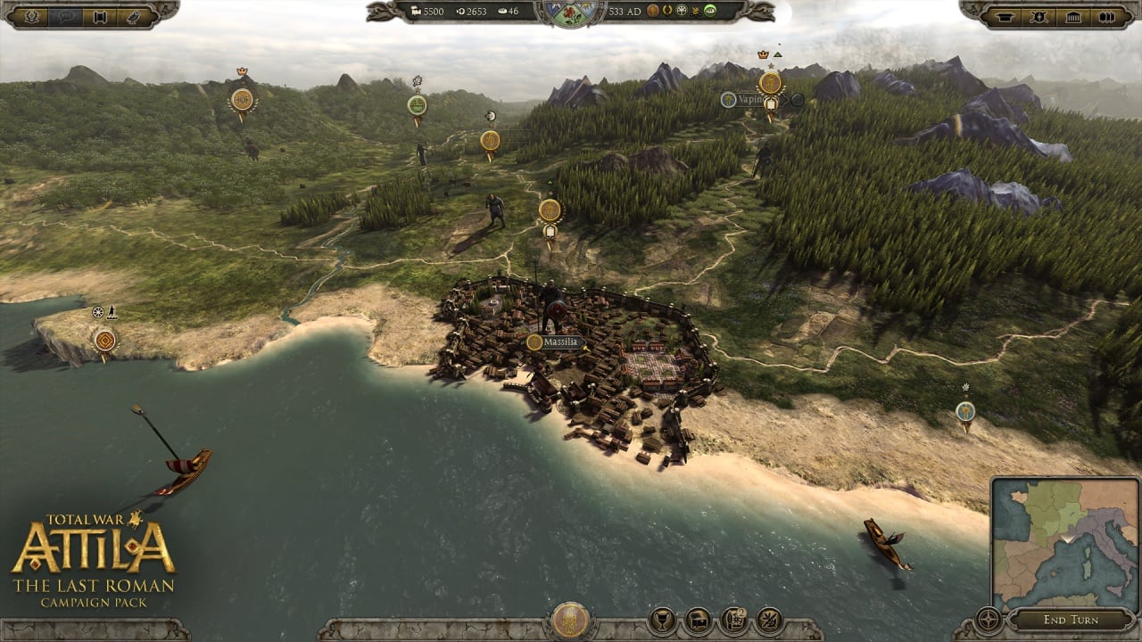 Скриншот-1 из игры Total War: ATTILA - The Last Roman Campaign Pack