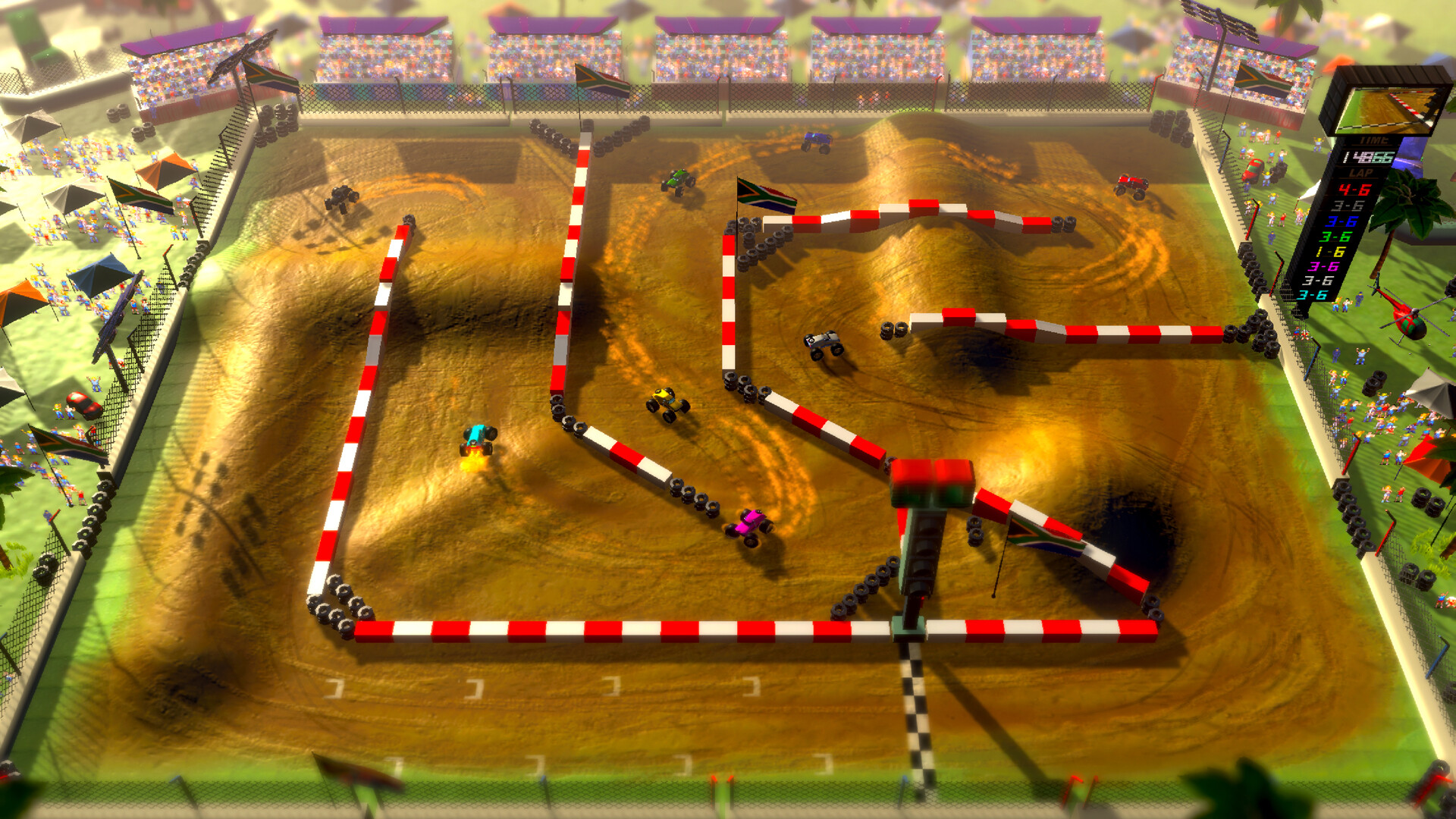 Скриншот-8 из игры Rock 'N Racing Off Road для ХВОХ