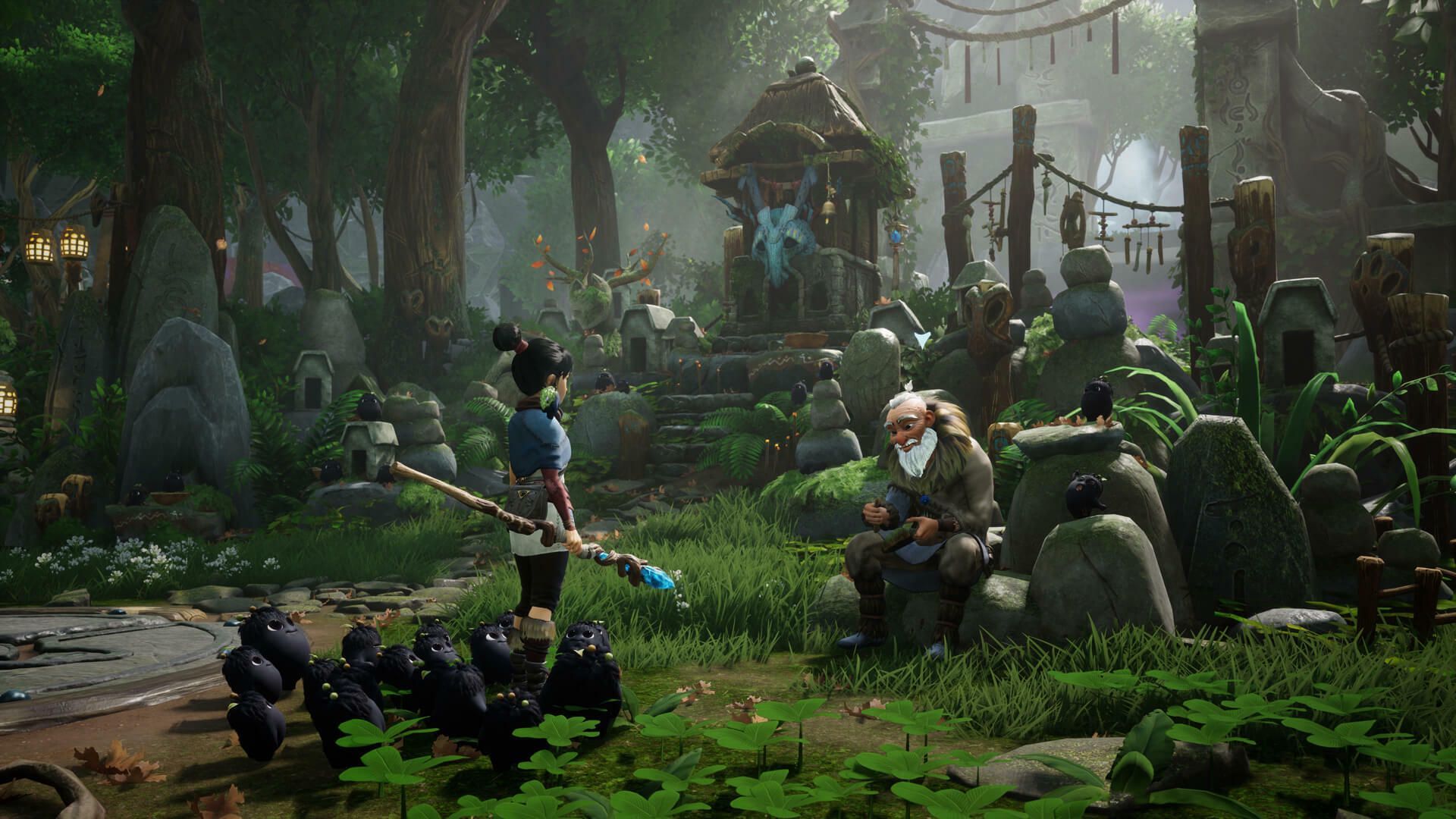 Скриншот-1 из игры Kena: Bridge of Spirits для PS