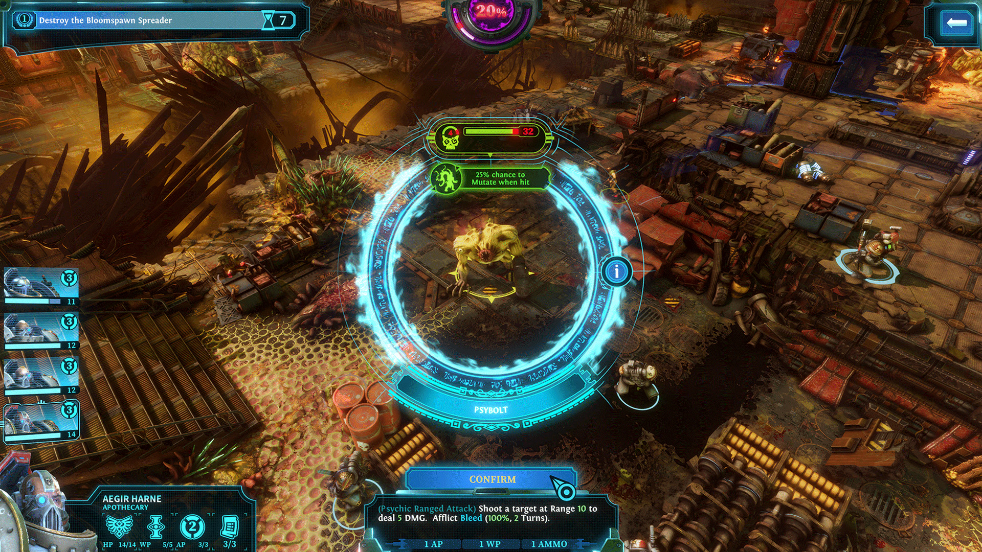 Скриншот-9 из игры Warhammer 40,000: Chaos Gate - Daemonhunters
