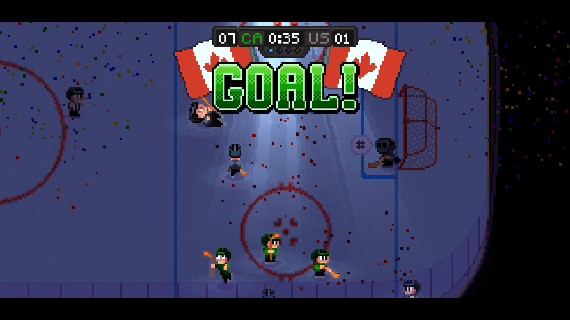 Скриншот-1 из игры Super Blood Hockey