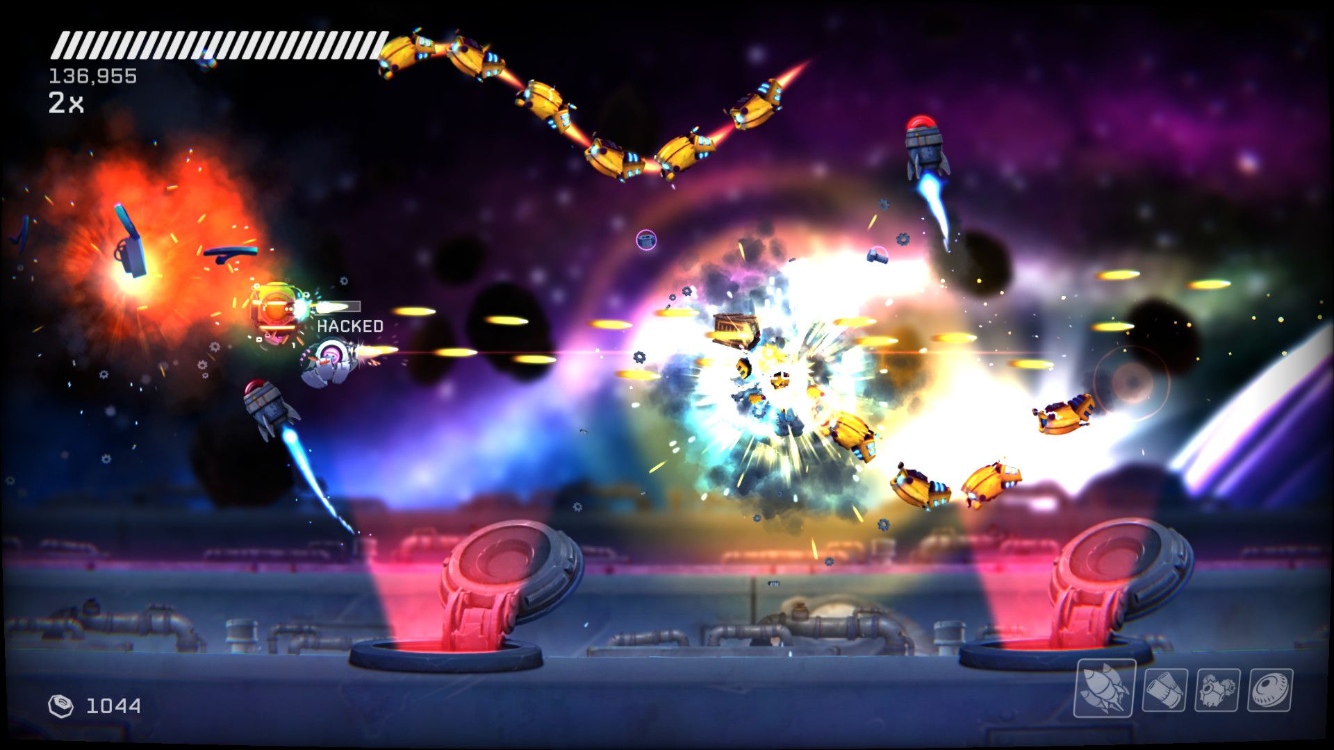 Скриншот-4 из игры RIVE: Wreck, Hack, Die, Retry!