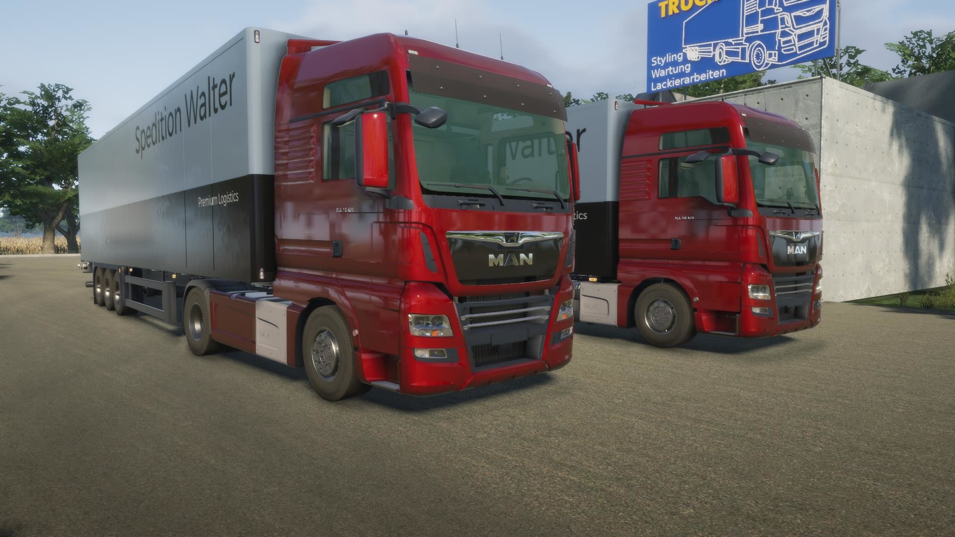 Скриншот-8 из игры On The Road The Truck Simulator для XBOX