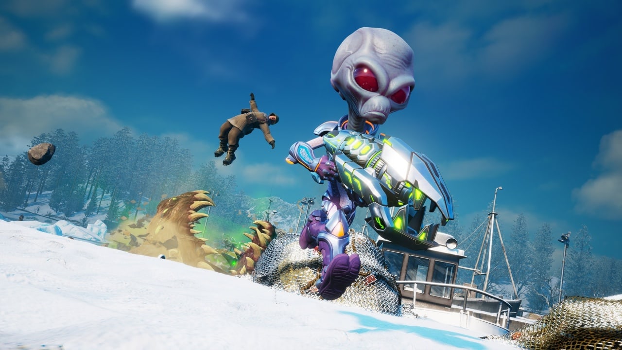 Скриншот-0 из игры DESTROY ALL HUMANS! 2 - REPROBED: DRESSED TO SKILL EDITION