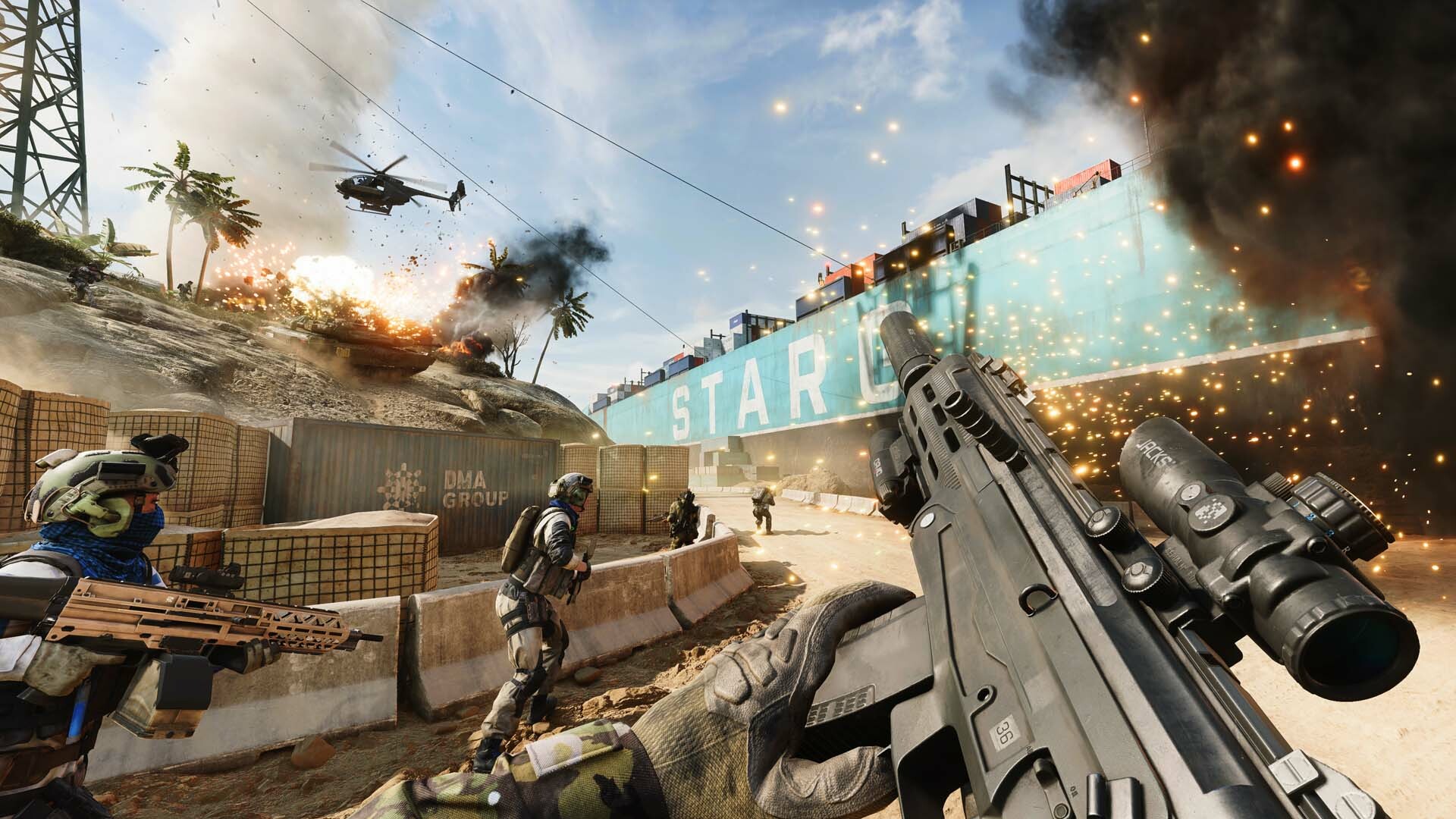 Скриншот-4 из игры Battlefield 2042 для PS4