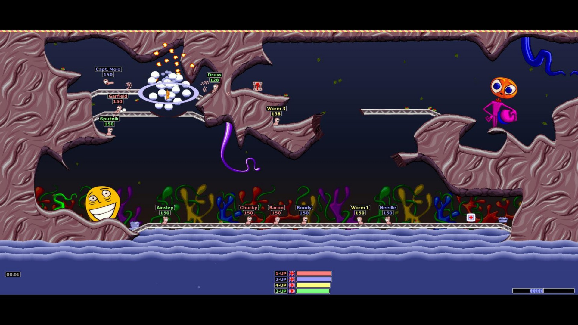 Скриншот-2 из игры Worms Armageddon