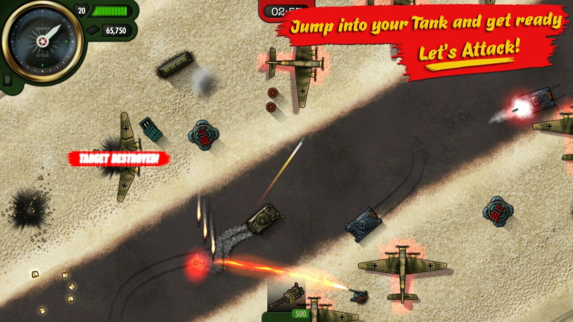 Скриншот-6 из игры iBomber Attack