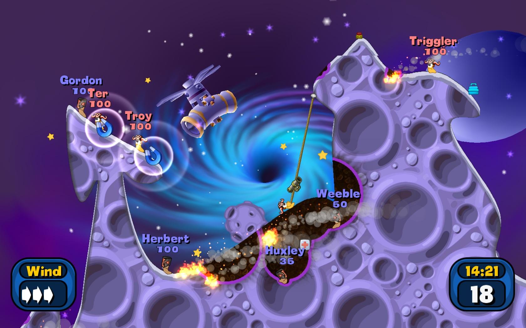 Скриншот-5 из игры Worms Reloaded