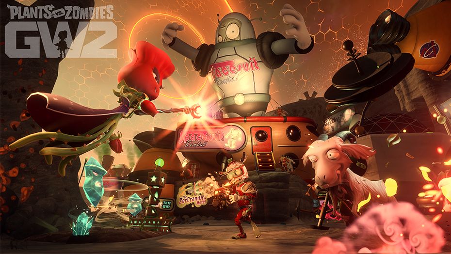 Скриншот-3 из игры Plants vs Zombies: Garden Warfare 2