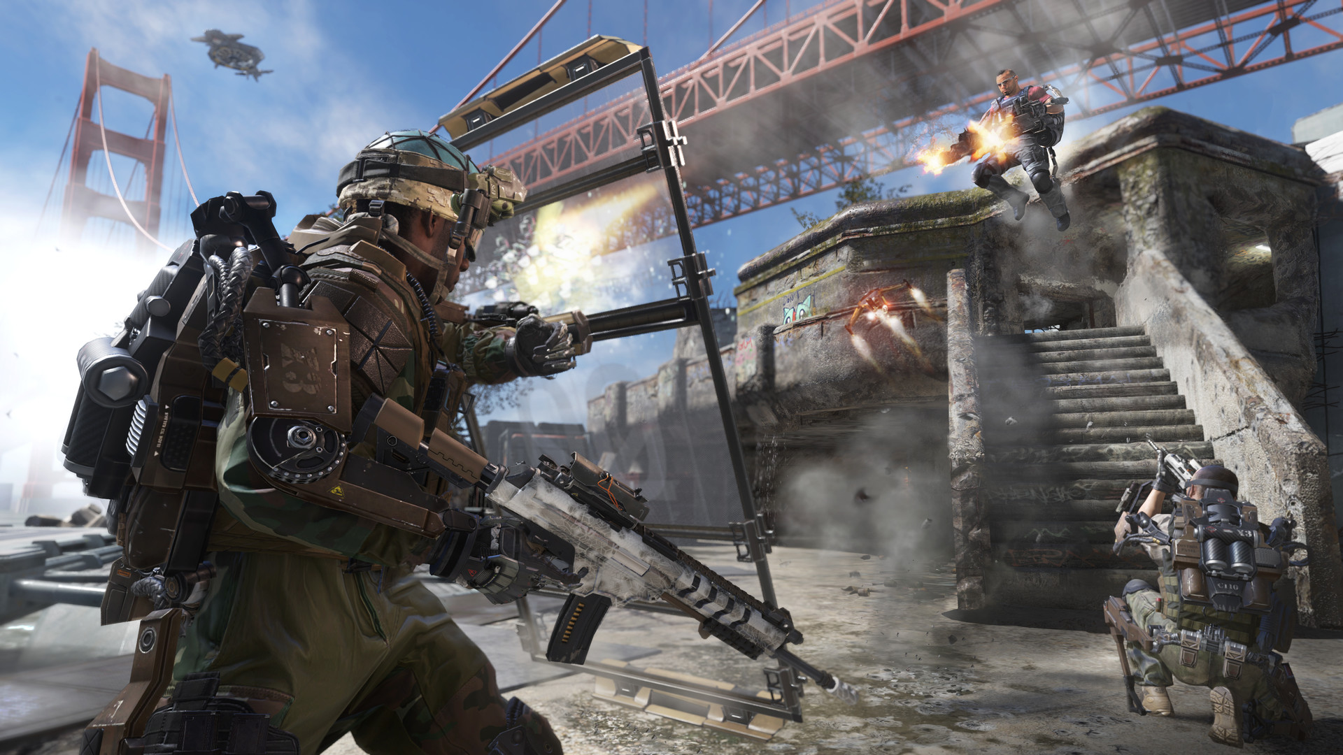 Скриншот-1 из игры Call of Duty: Advanced Warfare - Gold Edition для XBOX