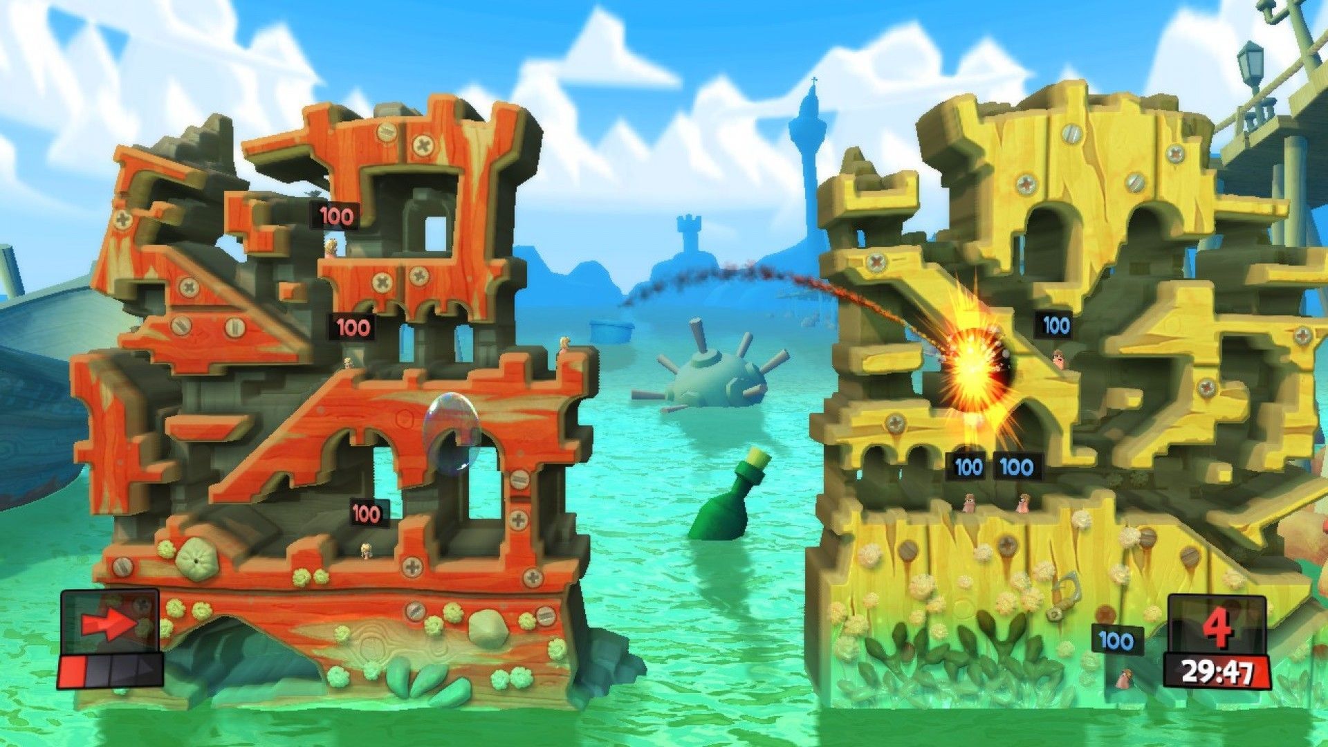 Скриншот-8 из игры Worms Revolution