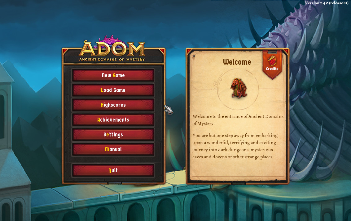 Скриншот-6 из игры ADOM (Ancient Domains of Mystery)