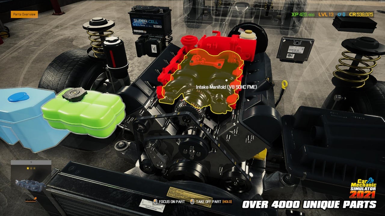 Скриншот-7 из игры Car Mechanic Simulator для PS4