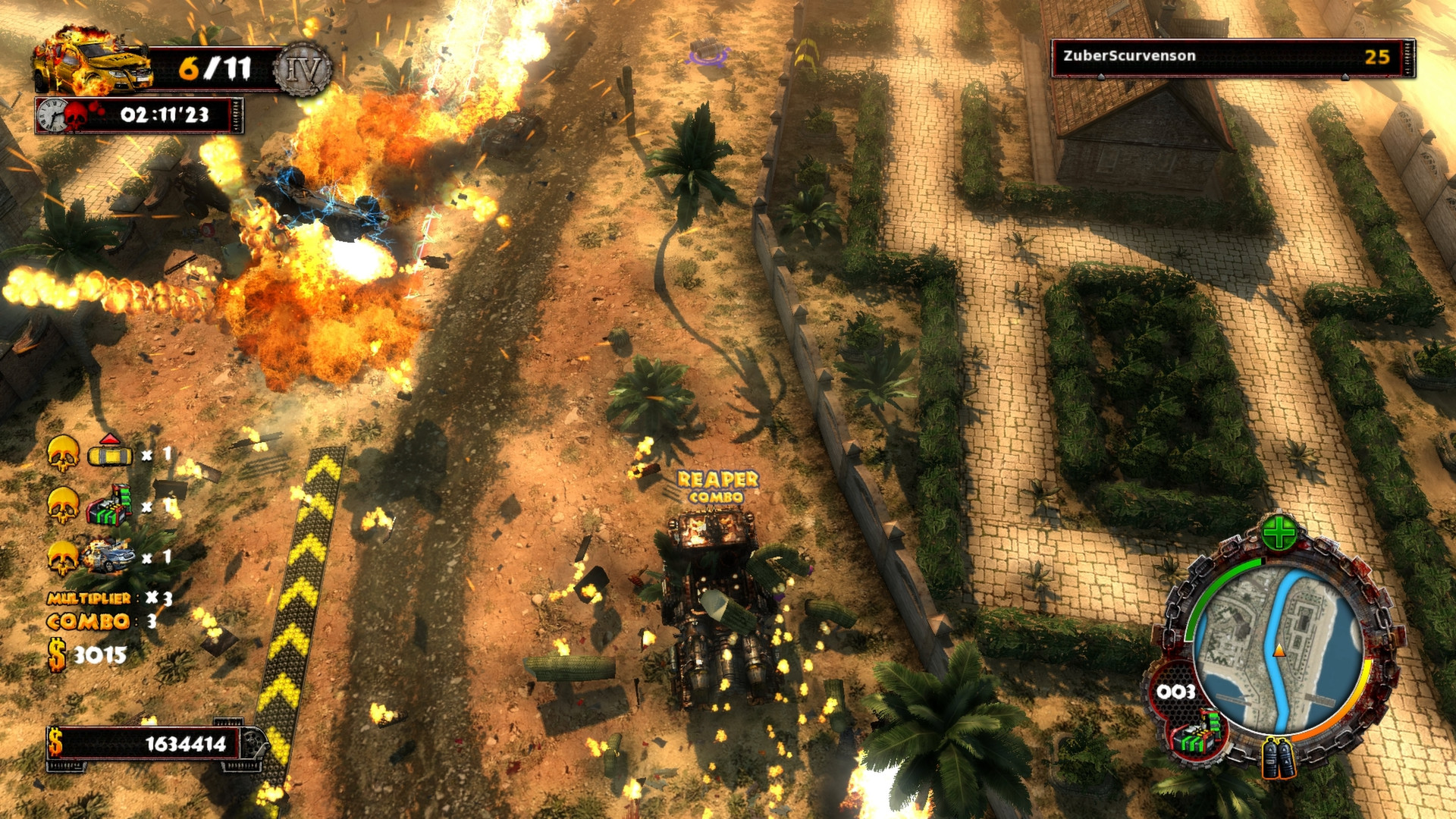 Скриншот-8 из игры Zombie Driver HD