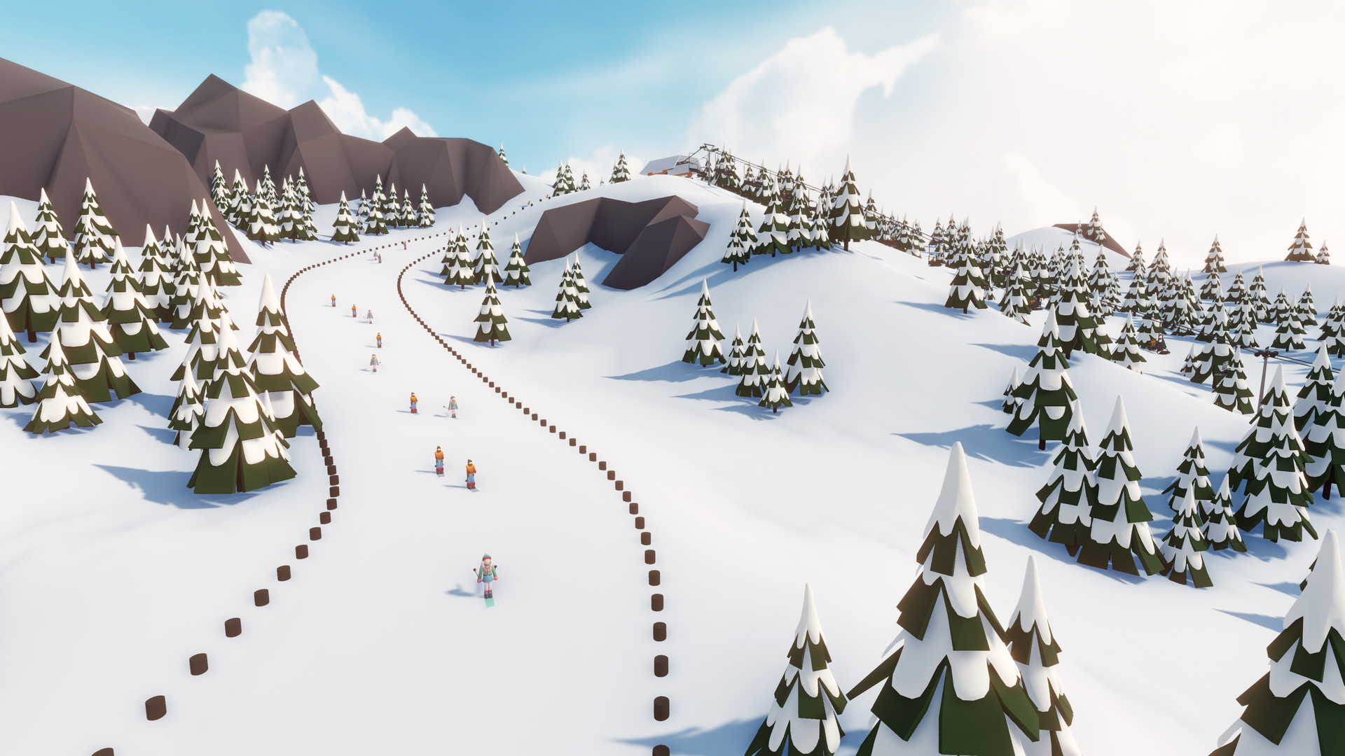 Скриншот-3 из игры Snowtopia: Ski Resort Builder