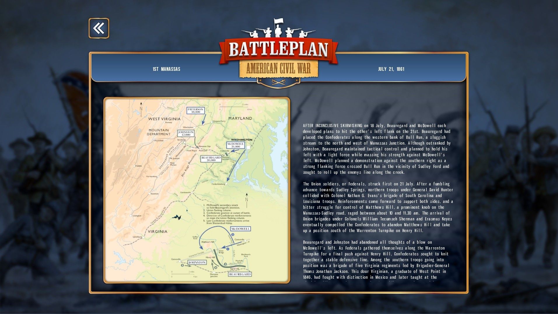 Скриншот-9 из игры Battleplan: American Civil War