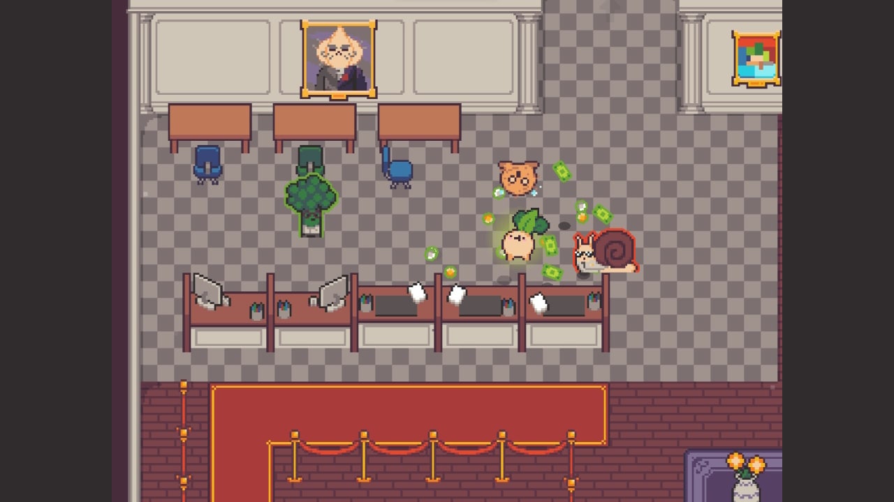 Скриншот-3 из игры Turnip Boy Robs a Bank