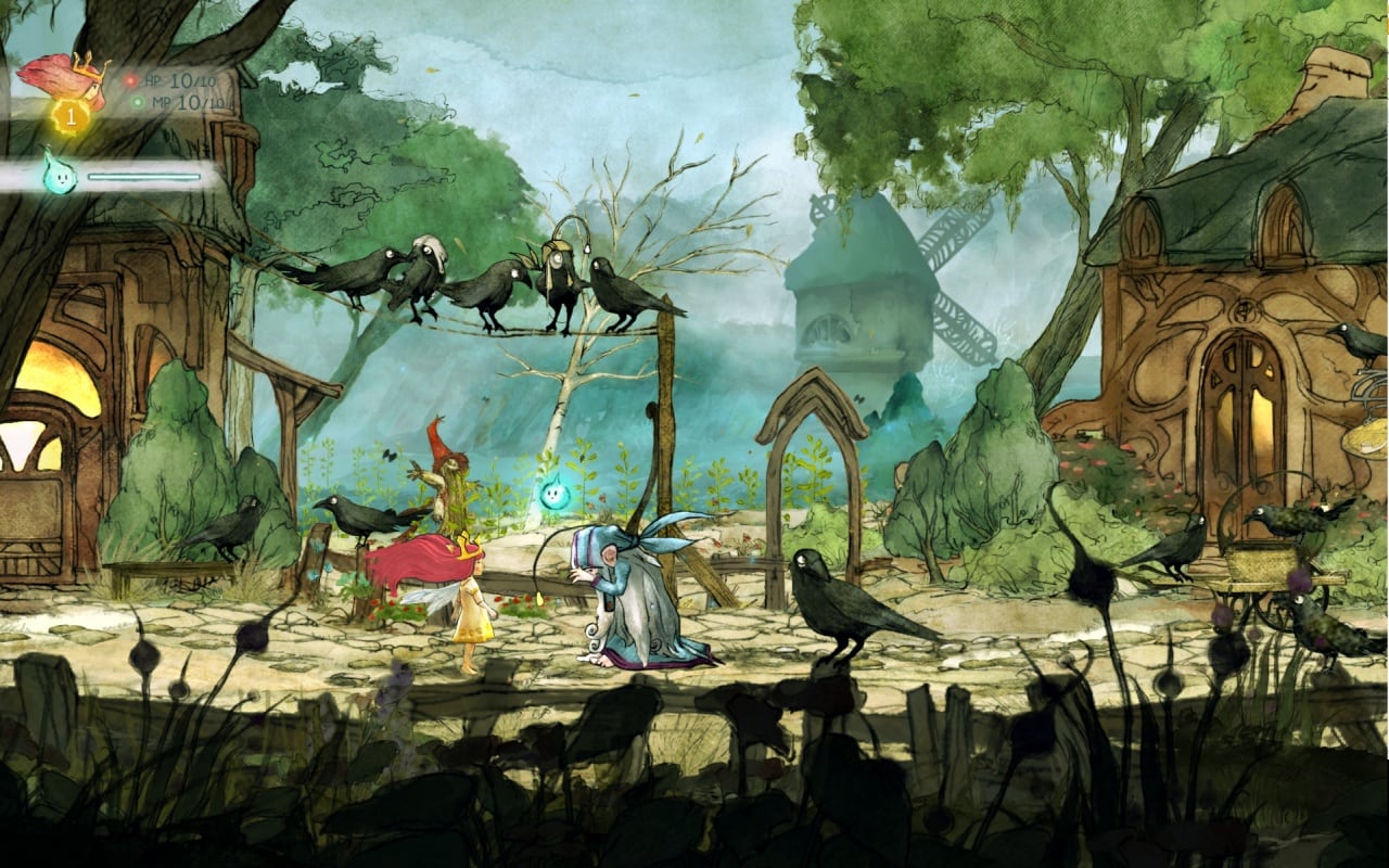 Скриншот-1 из игры Child of Light для XBOX