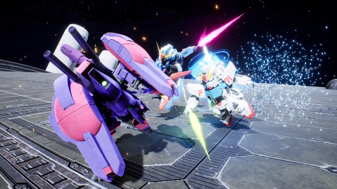 Скриншот-2 из игры SD Gundam Battle Alliance Deluxe Edition
