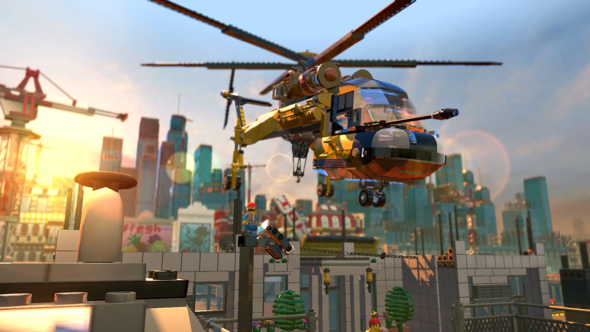 Скриншот-4 из игры LEGO Movie - Videogame