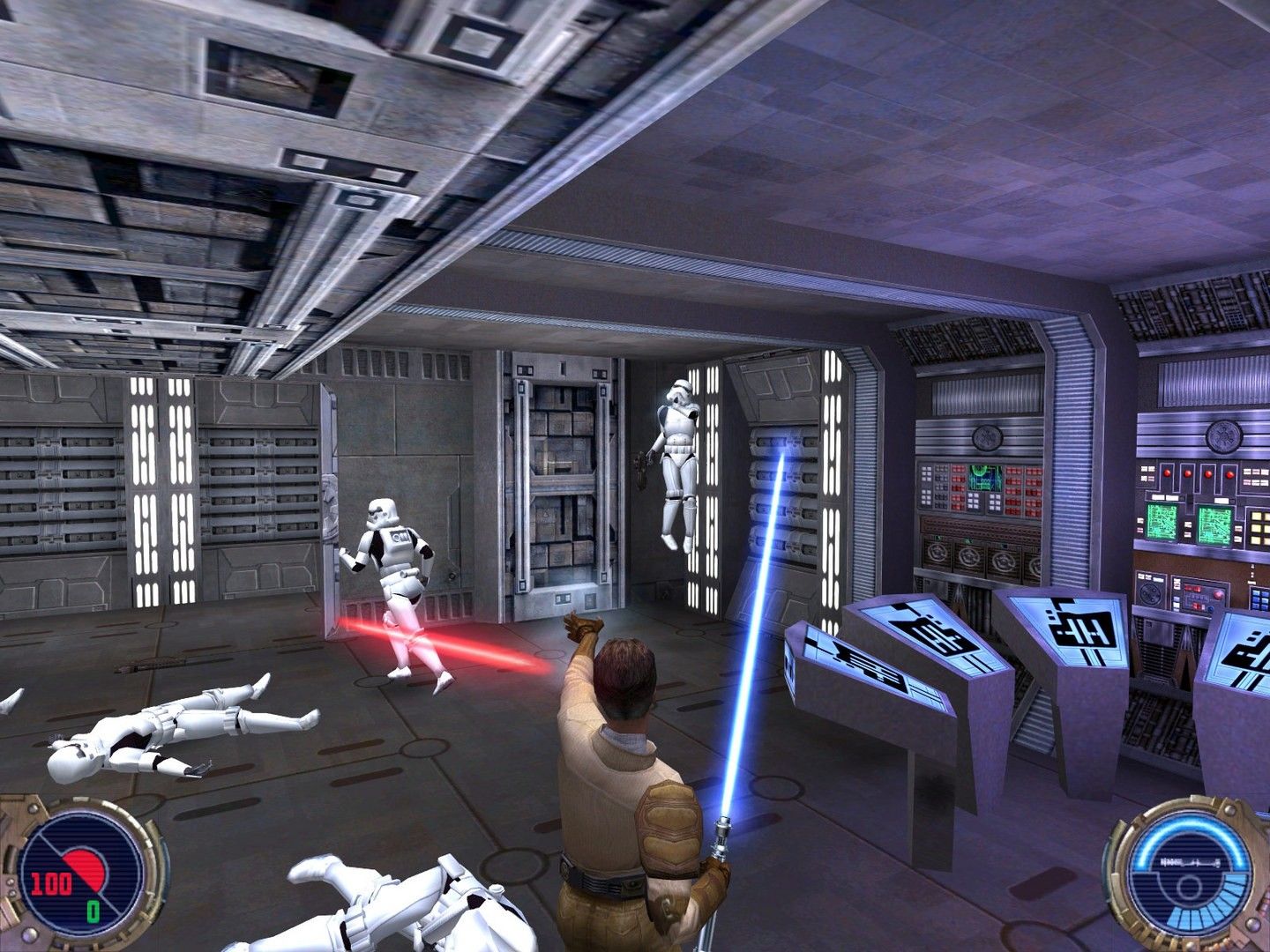Скриншот-10 из игры Star Wars: Jedi Knight: Jedi Outcast