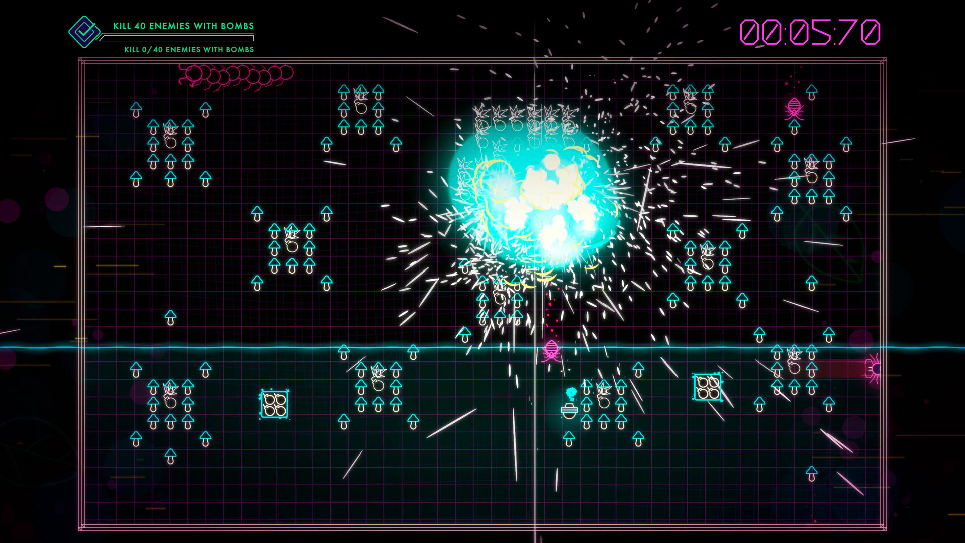 Скриншот-2 из игры Centipede: Recharged для PS5