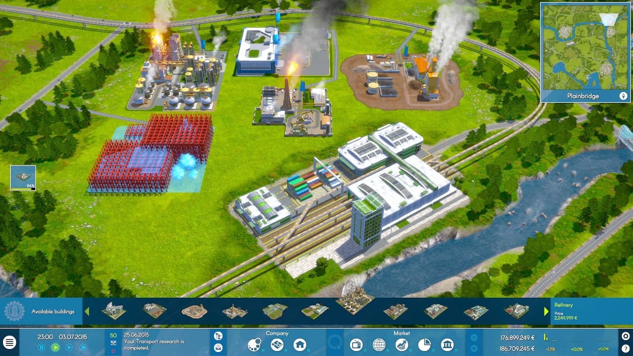 Скриншот-0 из игры Industry Manager: Future Technologies