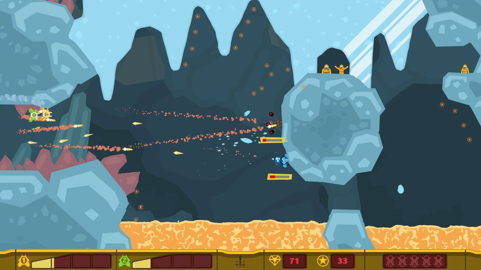 Скриншот-12 из игры PixelJunk Shooter