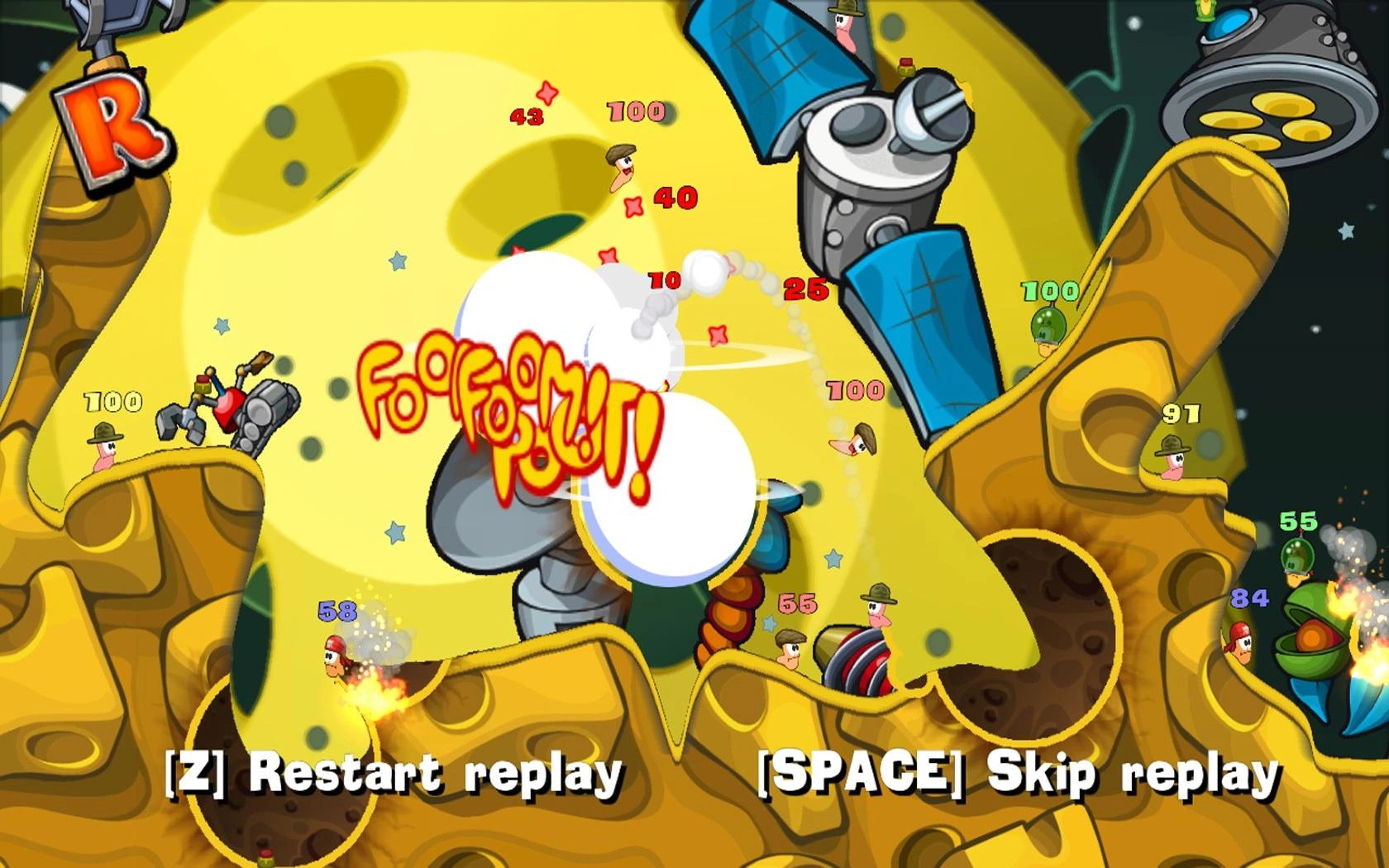 Скриншот-18 из игры Worms Reloaded