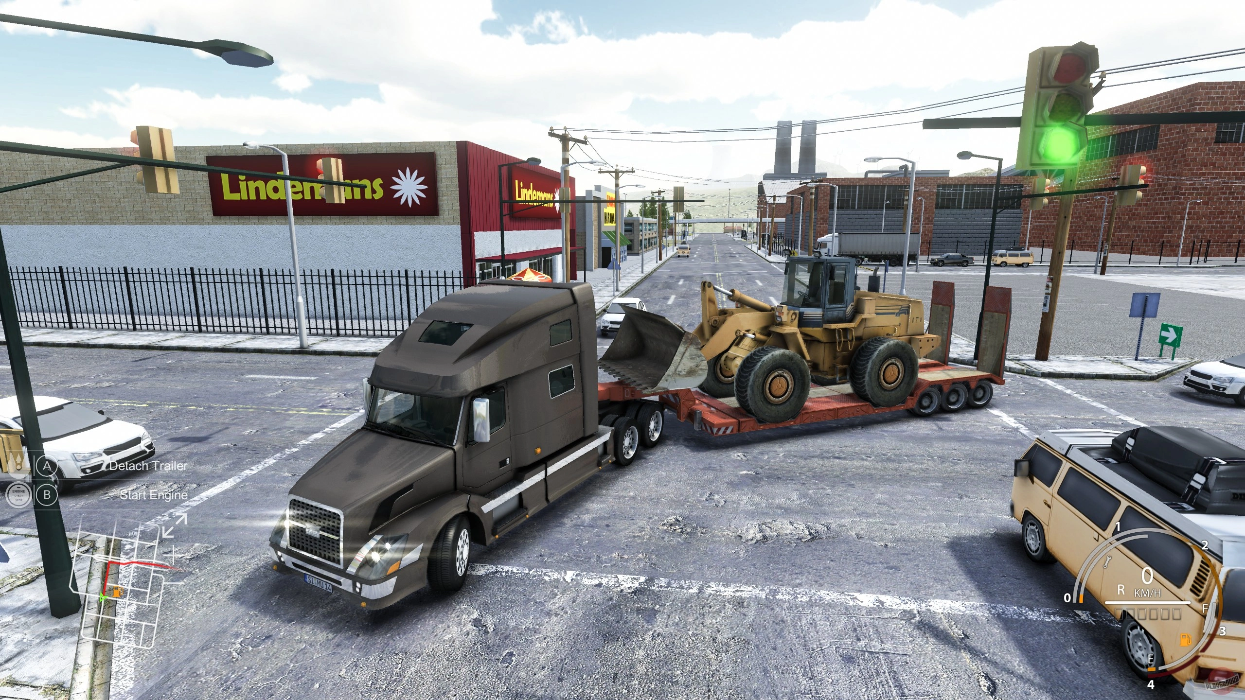 Скриншот-2 из игры Truck and Logistics Simulator для PS