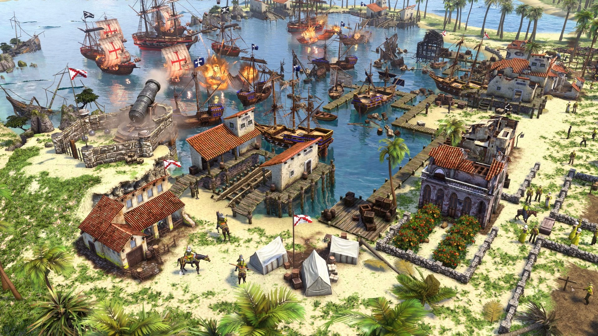 Скриншот-5 из игры Age of Empires 3 Definitive Edition – Knights of the Mediterranean