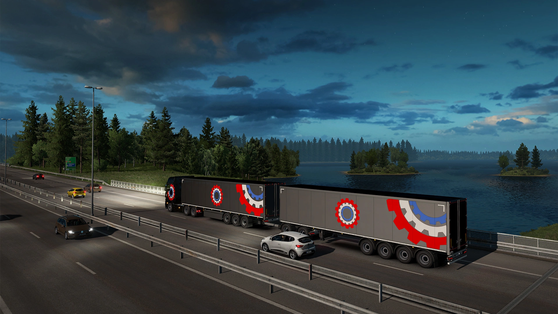 Скриншот-4 из игры Euro Truck Simulator 2 — Beyond The Baltic Sea