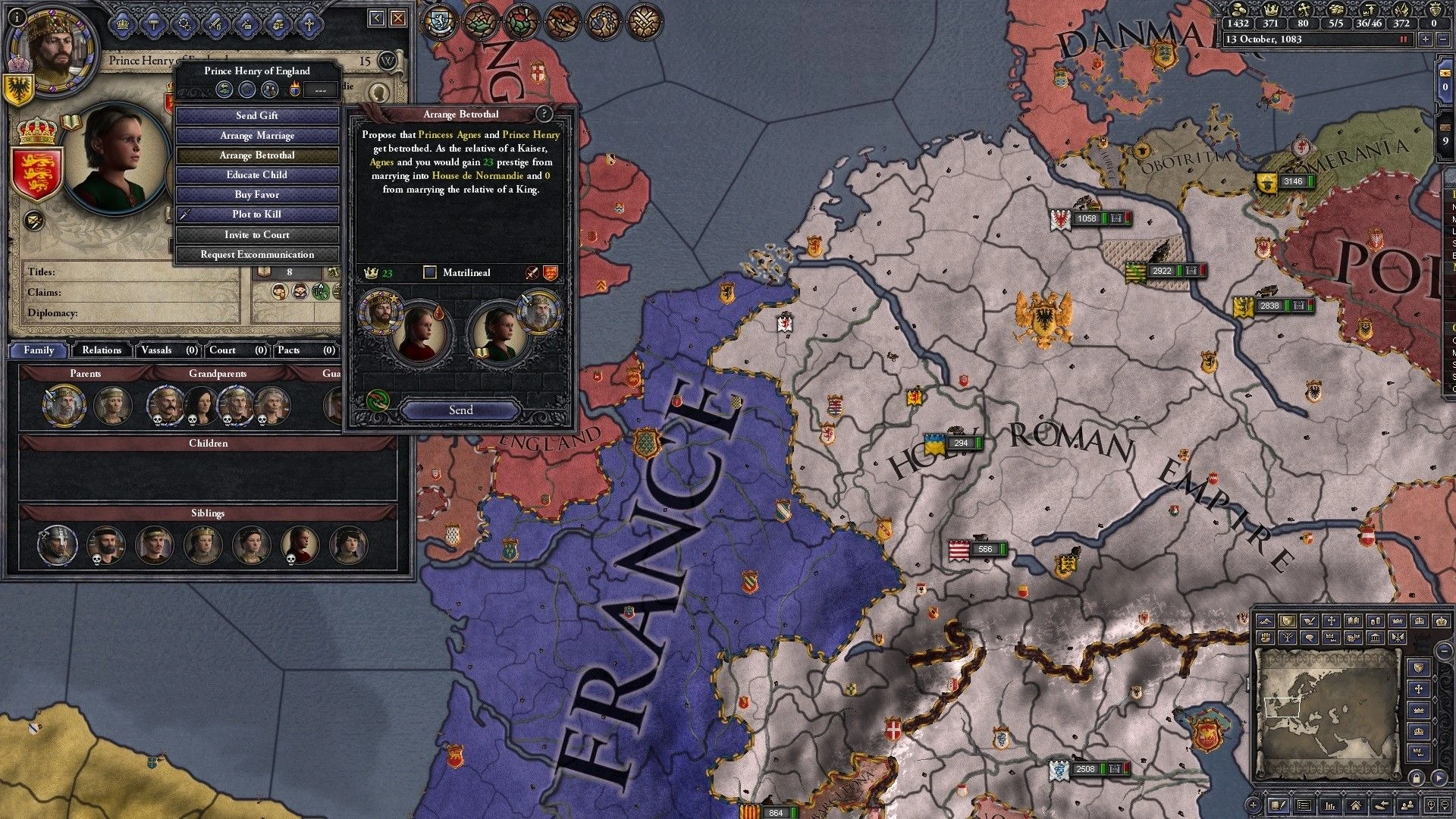 Скриншот-7 из игры Crusader Kings II: Conclave