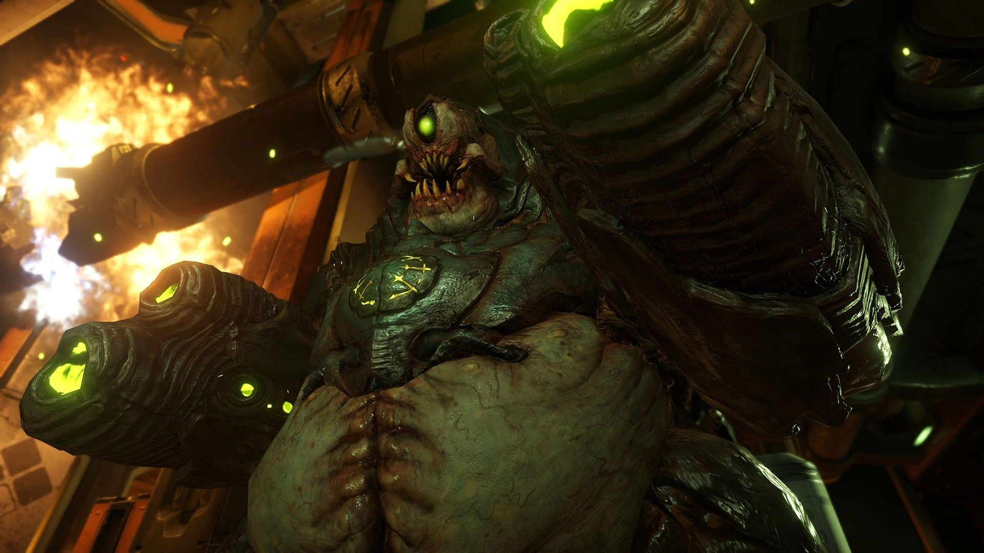 Скриншот-10 из игры DOOM (2016)