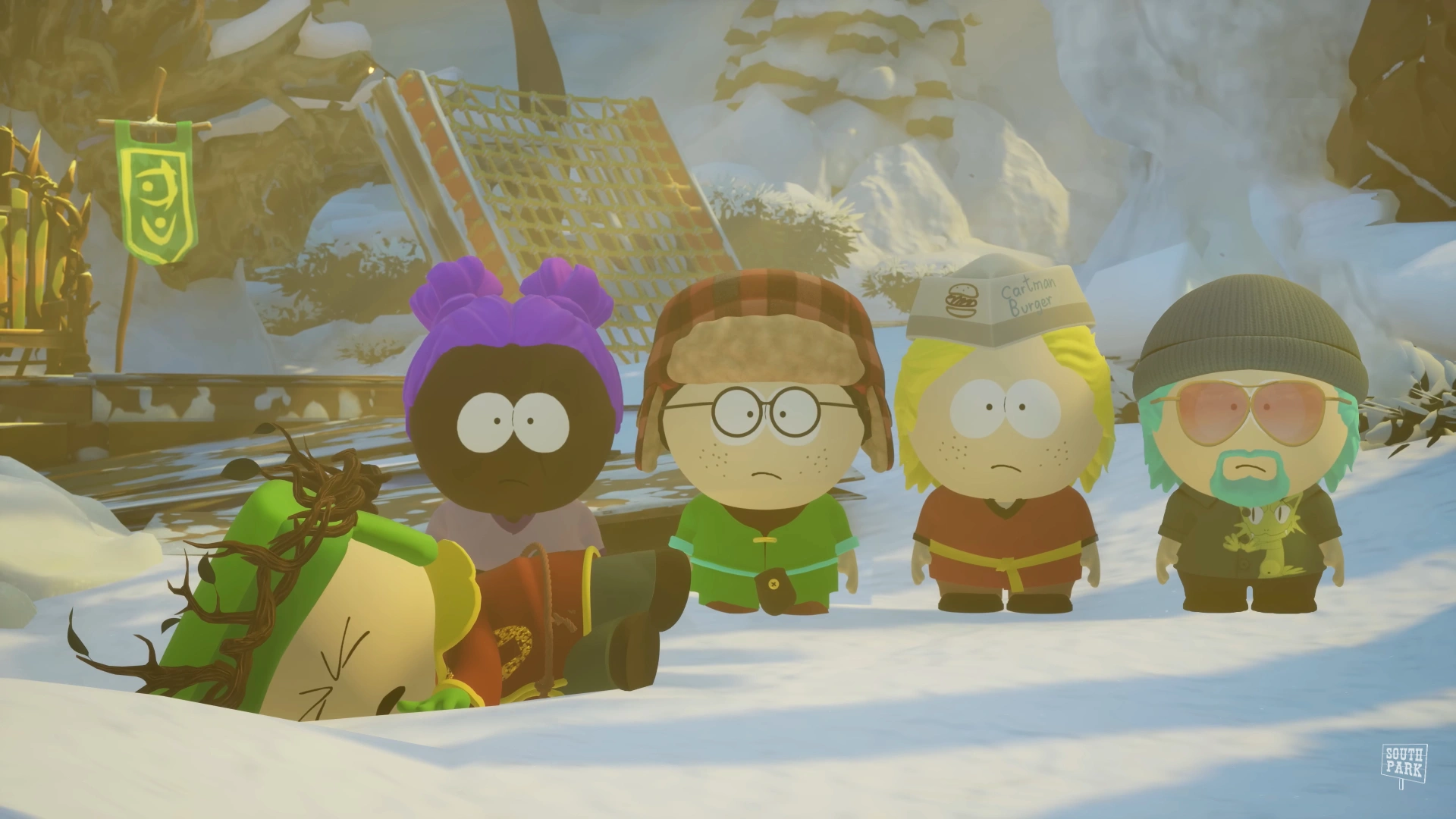 Скриншот-1 из игры SOUTH PARK: SNOW DAY! для XBOX