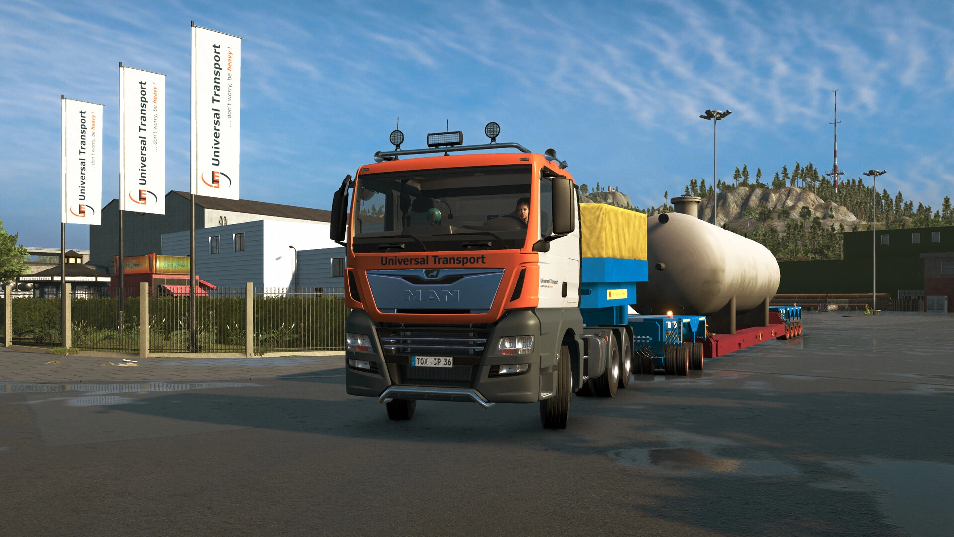 Скриншот-1 из игры Heavy Cargo - The Truck Simulator для XBOX