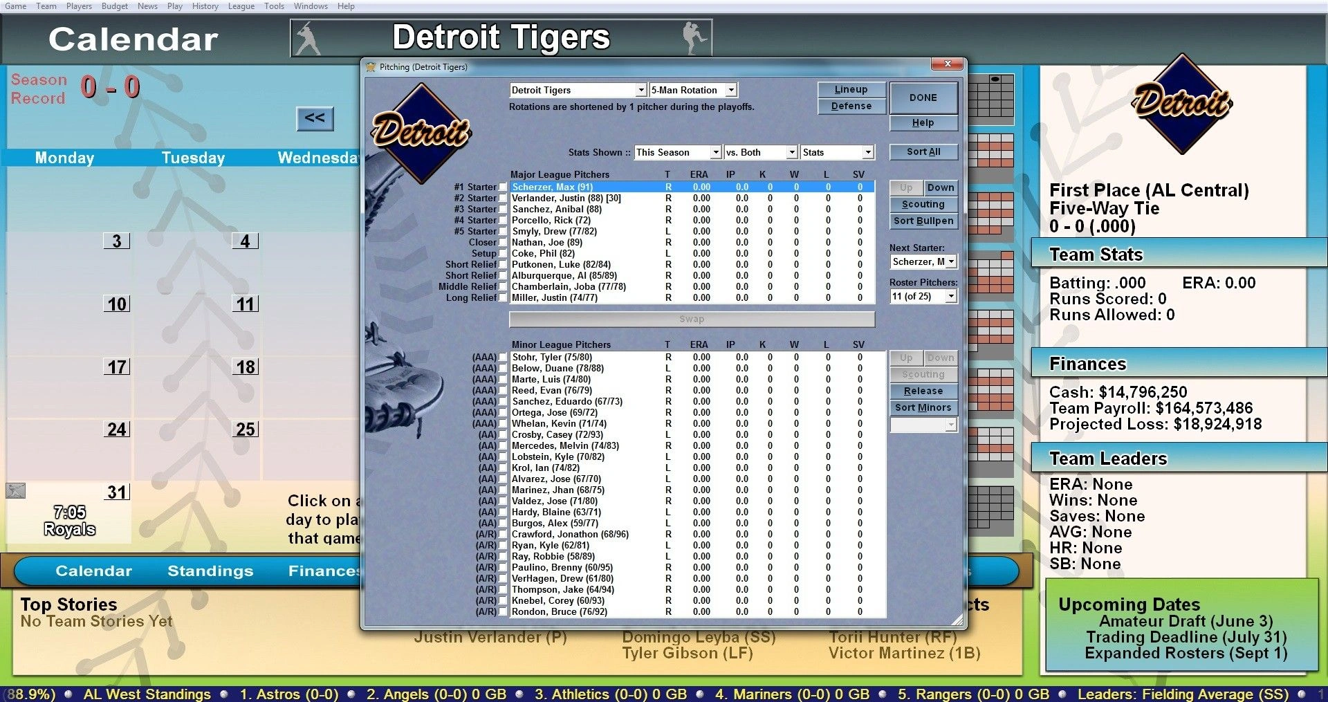 Скриншот-8 из игры Baseball Mogul 2015