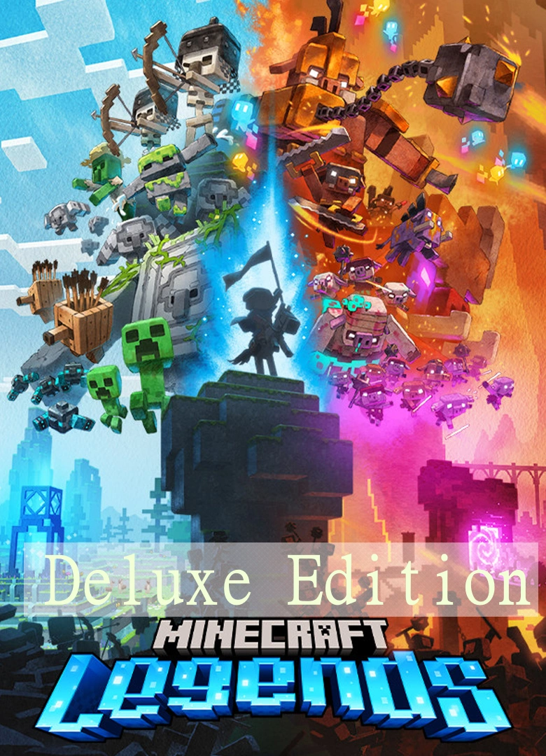 Картинка Minecraft Legends Deluxe Edition для PS