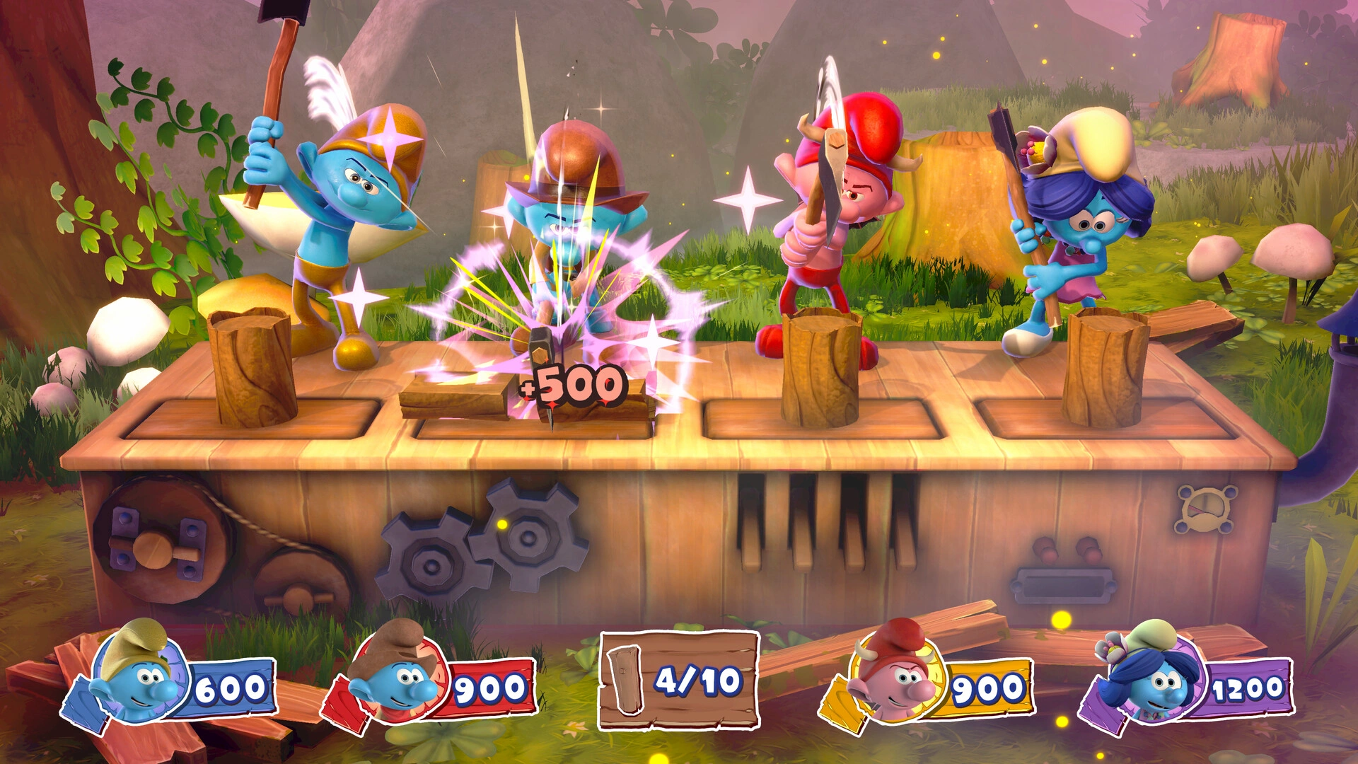 Скриншот-0 из игры The Smurfs - Village Party для XBOX