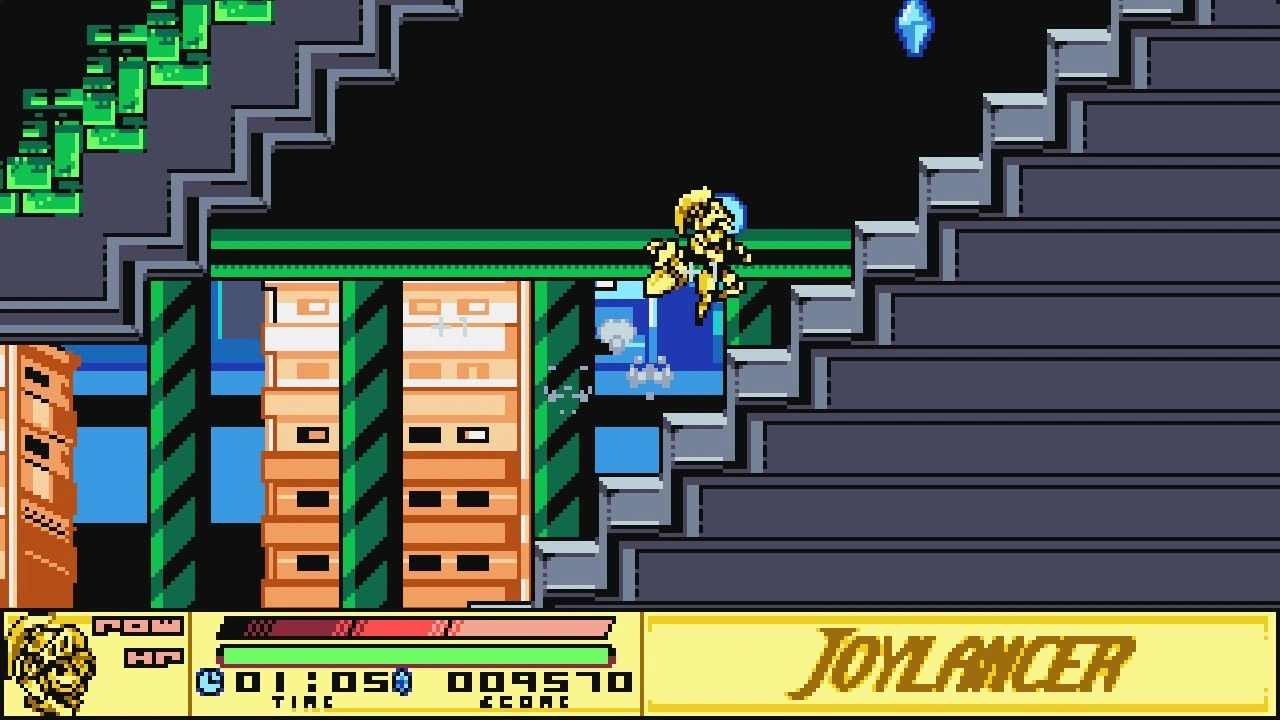 Скриншот-1 из игры The Joylancer: Legendary Motor Knight