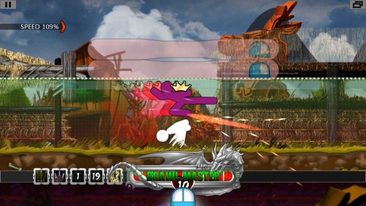 Скриншот-16 из игры One Finger Death Punch