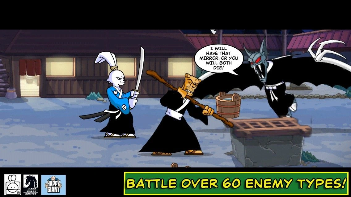 Скриншот-1 из игры Usagi Yojimbo: Way of the Ronin