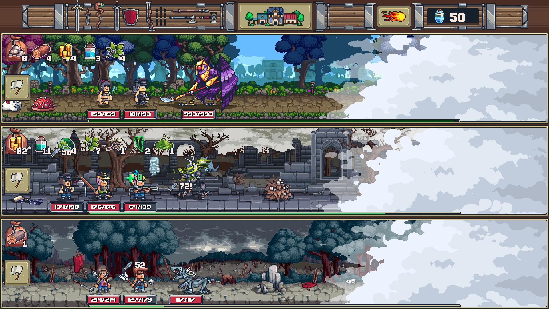 Скриншот-4 из игры Swag and Sorcery