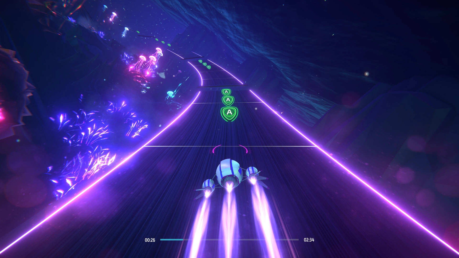 Скриншот-0 из игры INVECTOR: RHYTHM GALAXY для XBOX