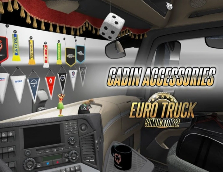 Euro Truck Simulator 2 — Cabin Accessories Euro Truck Simulator 2 — Cabin Accessories